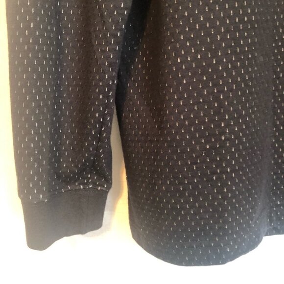 NWOT Men’s  Greg Norman Golf Warm Up Pullover Lg Black Mesh - Picture 6 of 9